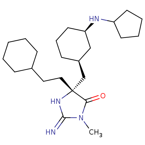 Chemical structure of BindingDB Monomer ID 50036574