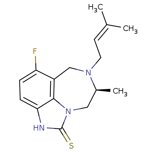 Chemical structure of BindingDB Monomer ID 50036586
