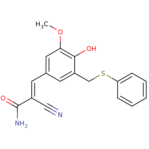 Chemical structure of BindingDB Monomer ID 50036694