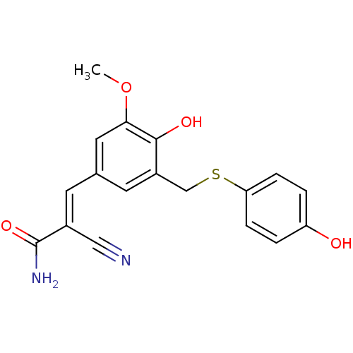 Chemical structure of BindingDB Monomer ID 50036701