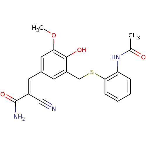 Chemical structure of BindingDB Monomer ID 50036702