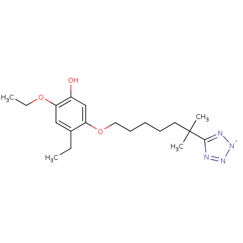 Chemical structure of BindingDB Monomer ID 50036750
