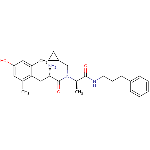 Chemical structure of BindingDB Monomer ID 50036802