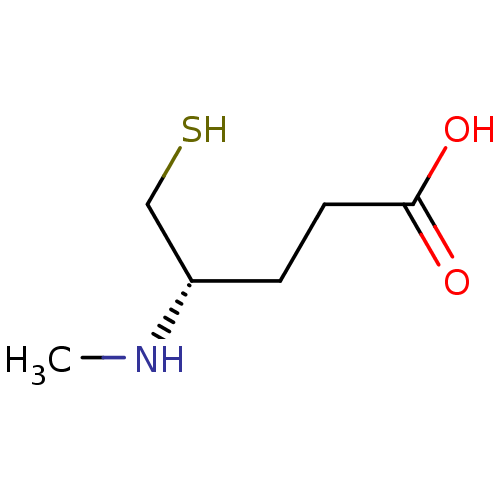 Chemical structure of BindingDB Monomer ID 50036821