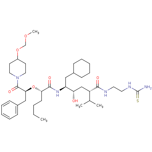 Chemical structure of BindingDB Monomer ID 50036985