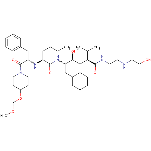 Chemical structure of BindingDB Monomer ID 50036994