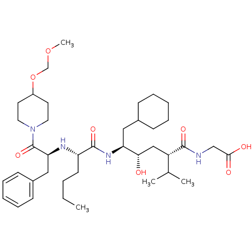 Chemical structure of BindingDB Monomer ID 50037012