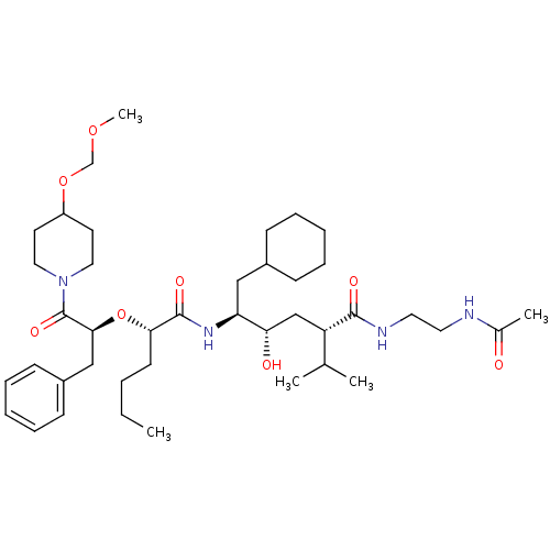 Chemical structure of BindingDB Monomer ID 50037013