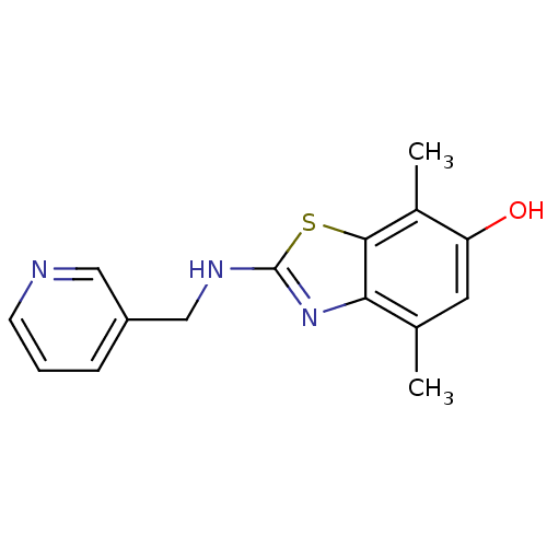 Chemical structure of BindingDB Monomer ID 50037052