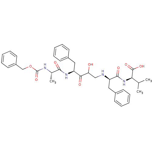 Chemical structure of BindingDB Monomer ID 50037124