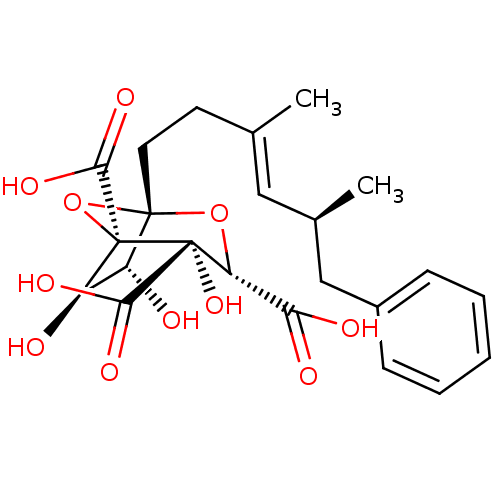 Chemical structure of BindingDB Monomer ID 50037283