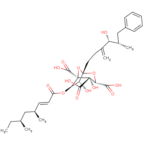 Chemical structure of BindingDB Monomer ID 50037285