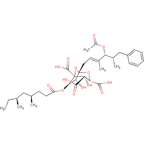 Chemical structure of BindingDB Monomer ID 50037290