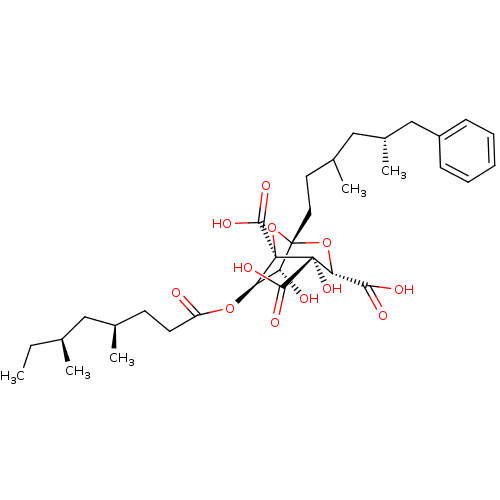 Chemical structure of BindingDB Monomer ID 50037291