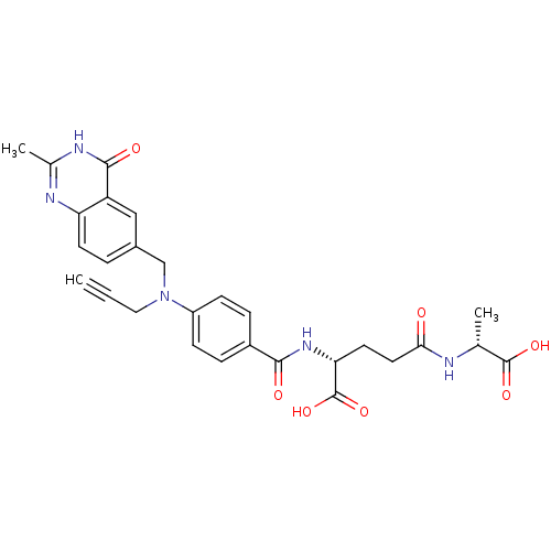 Chemical structure of BindingDB Monomer ID 50037307