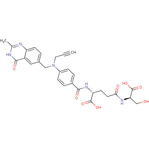 Chemical structure of BindingDB Monomer ID 50037320