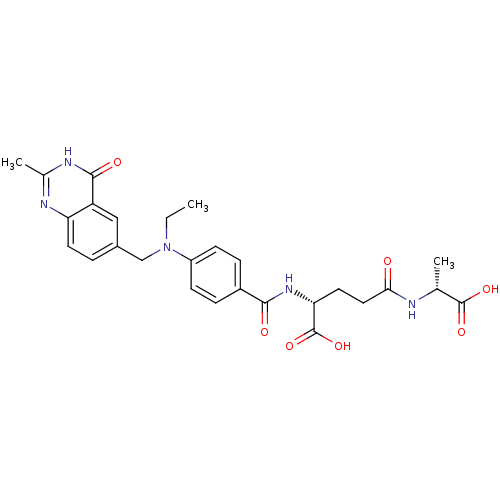 Chemical structure of BindingDB Monomer ID 50037322
