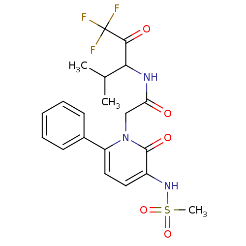 Chemical structure of BindingDB Monomer ID 50037355