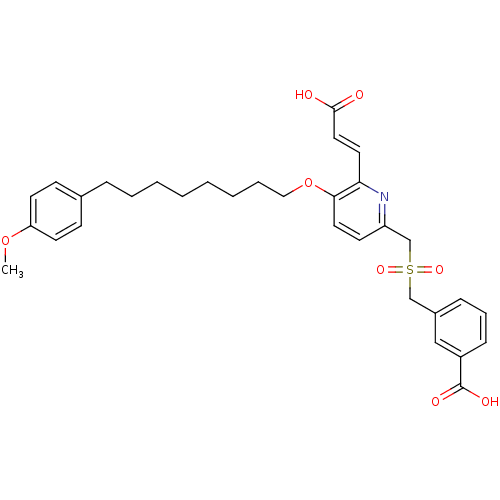 Chemical structure of BindingDB Monomer ID 50037378