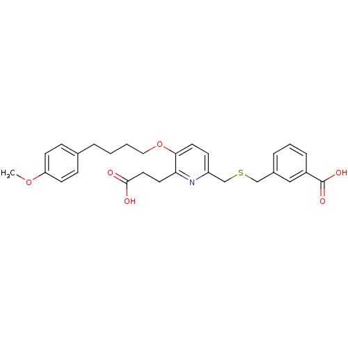 Chemical structure of BindingDB Monomer ID 50037379
