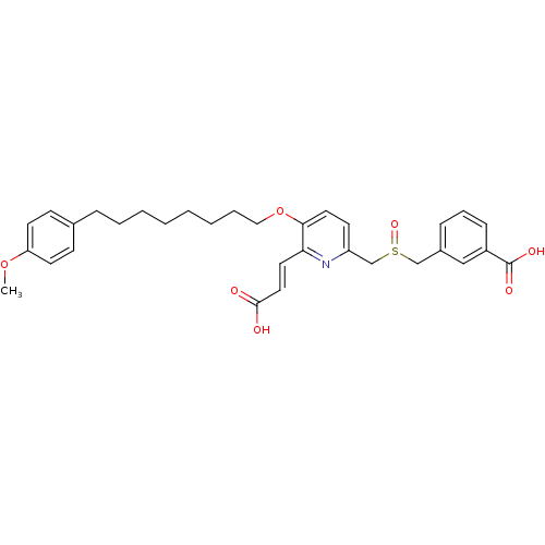 Chemical structure of BindingDB Monomer ID 50037383