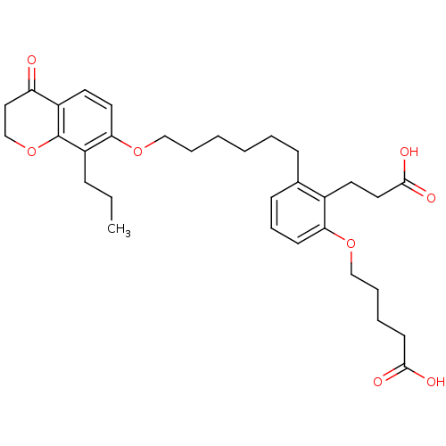 Chemical structure of BindingDB Monomer ID 50037391
