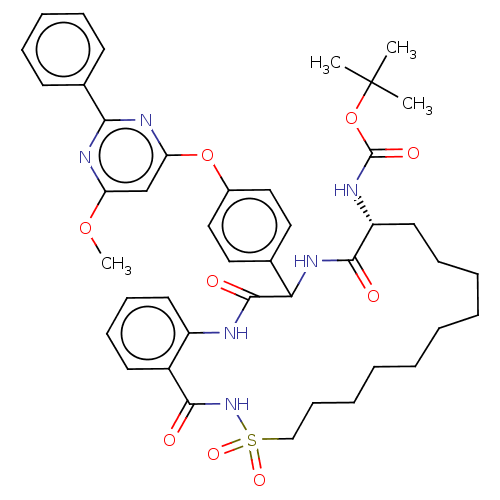 Chemical structure of BindingDB Monomer ID 50037455