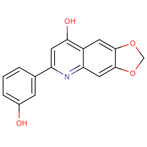Chemical structure of BindingDB Monomer ID 50037462