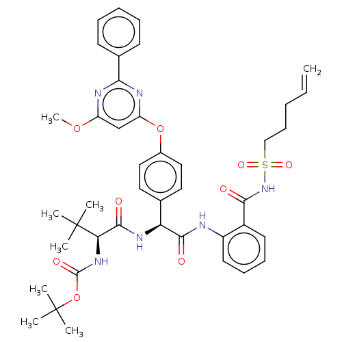 Chemical structure of BindingDB Monomer ID 50037491
