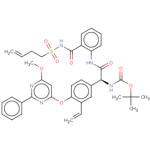 Chemical structure of BindingDB Monomer ID 50037496