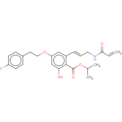 Chemical structure of BindingDB Monomer ID 50037504