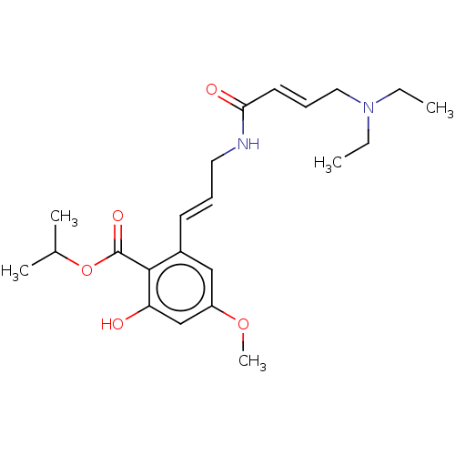 Chemical structure of BindingDB Monomer ID 50037507