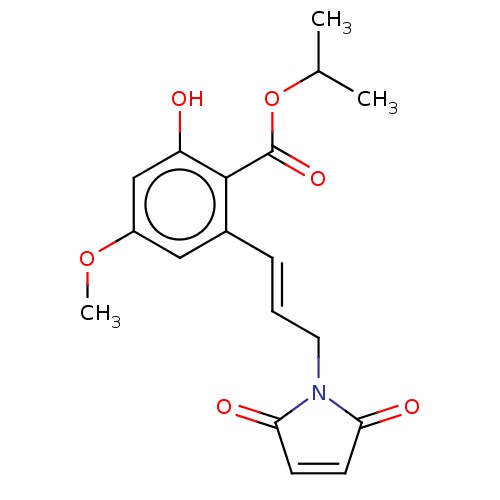 Chemical structure of BindingDB Monomer ID 50037513