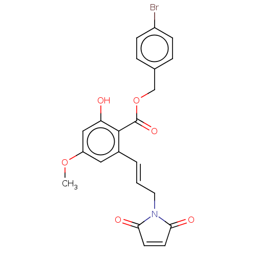 Chemical structure of BindingDB Monomer ID 50037517