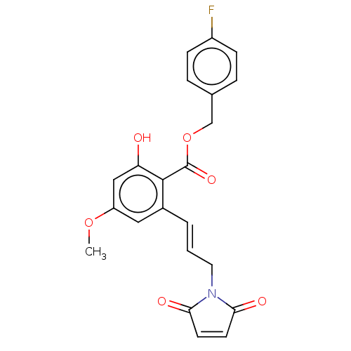 Chemical structure of BindingDB Monomer ID 50037525