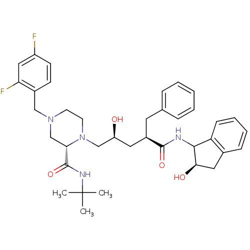 Chemical structure of BindingDB Monomer ID 50037538
