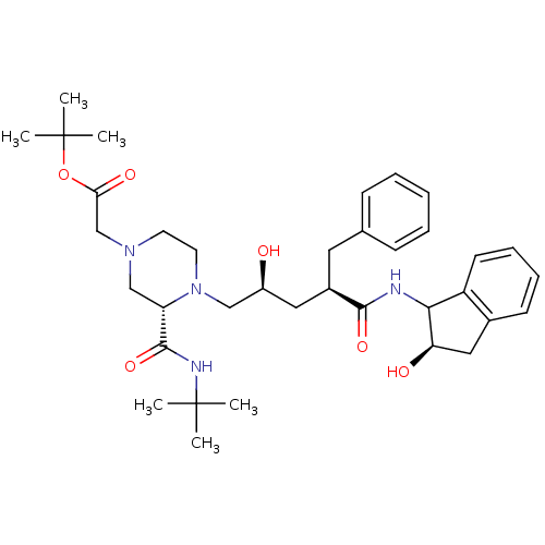 Chemical structure of BindingDB Monomer ID 50037540