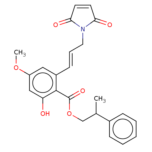 Chemical structure of BindingDB Monomer ID 50037543