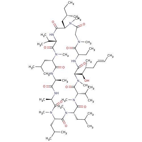 Chemical structure of BindingDB Monomer ID 50037809
