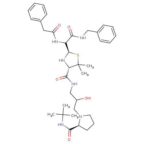 Chemical structure of BindingDB Monomer ID 50037829