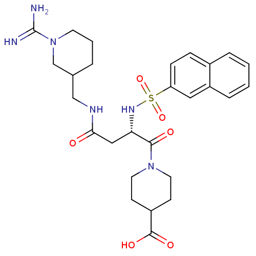 Chemical structure of BindingDB Monomer ID 50037988