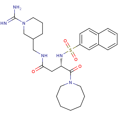 Chemical structure of BindingDB Monomer ID 50037997