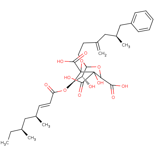 Chemical structure of BindingDB Monomer ID 50038103