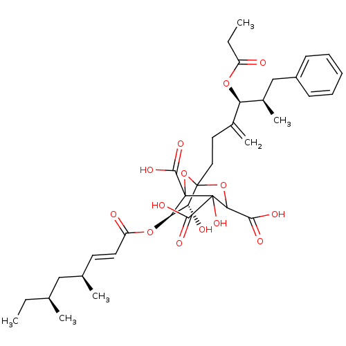 Chemical structure of BindingDB Monomer ID 50038104