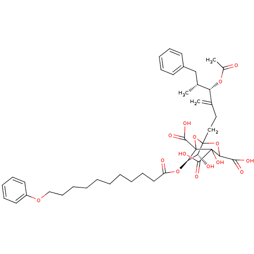 Chemical structure of BindingDB Monomer ID 50038120