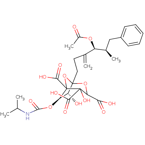 Chemical structure of BindingDB Monomer ID 50038124