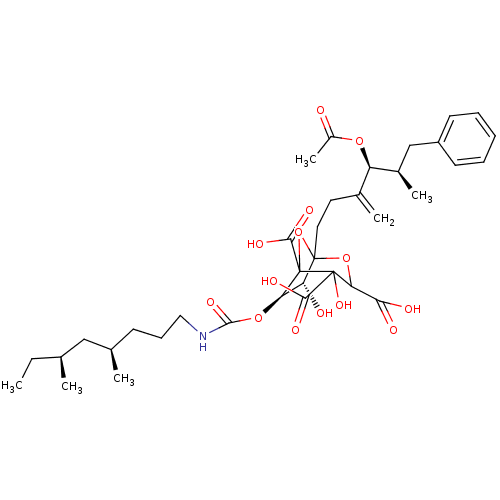 Chemical structure of BindingDB Monomer ID 50038129