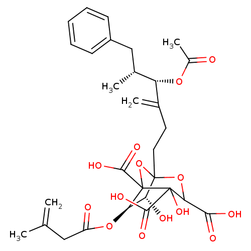 Chemical structure of BindingDB Monomer ID 50038133