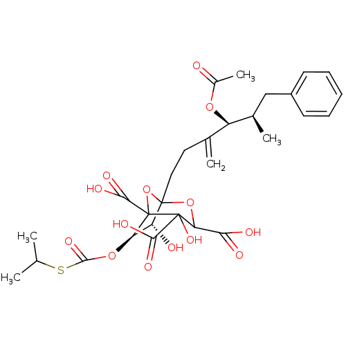 Chemical structure of BindingDB Monomer ID 50038139