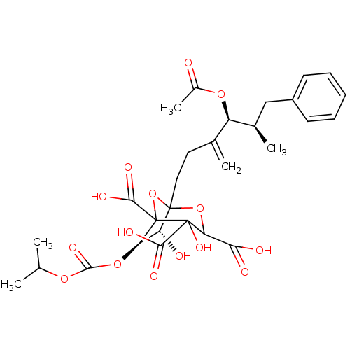 Chemical structure of BindingDB Monomer ID 50038143